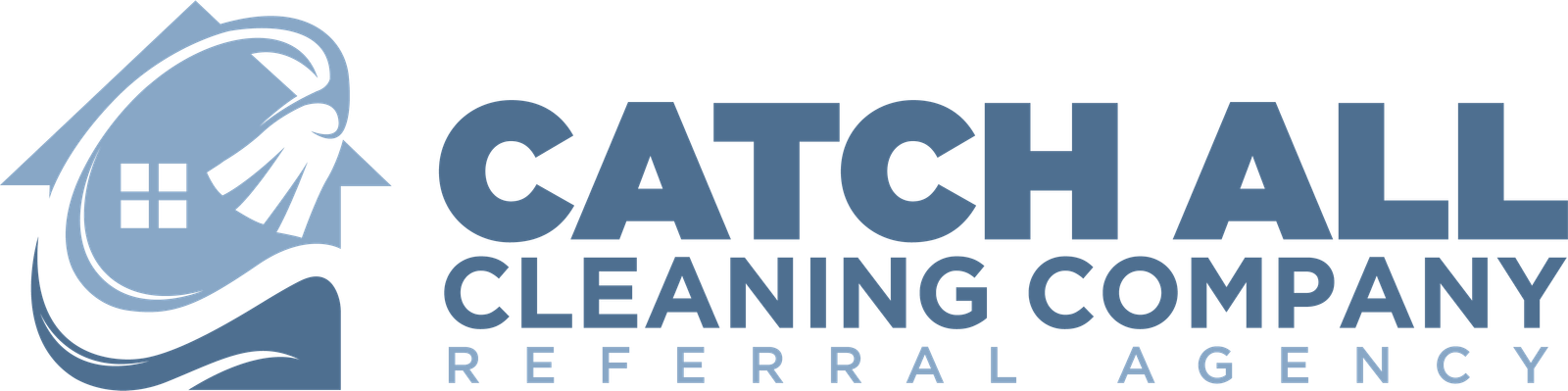 catch all cleaning company logo